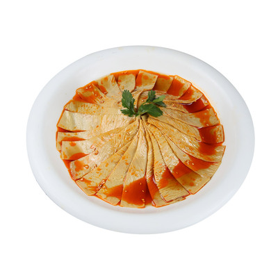 Острая кожа тофу и курица Зиян Байвэй