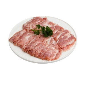 Мясо сосны Hexiaoxian, испанская иберийская черная свинья, нарезанная по-японски по диагонали, 500 г