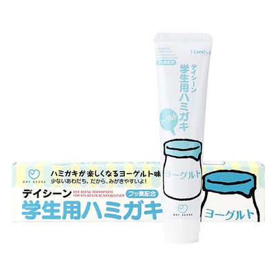 [齿美屋 酸奶味牙膏(学生系列) 50g 日本进口]