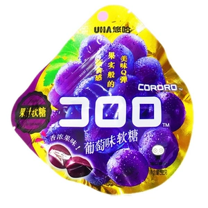 Youha Cororo Fudan Grape Faste 52g