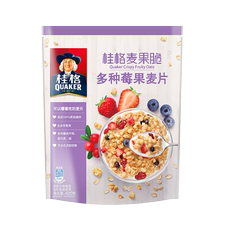 冲饮谷物 quaker/桂格 麦果脆多种莓果麦片 420g