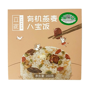 Органический овсяный рис Lijia «Восемь сокровищ» 350г