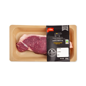 Coles Angus Valley Youth Beef Steak Steak 200g Import
