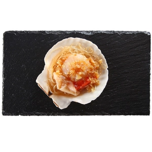 Поклонники чеснока приготовлены на пару Big Scallops 4 Острова Seaf-Seafood