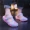 Hộ gia đình đi biển thời trang thoáng khí lỗ tròn đầu giày dép Baotou phụ nữ mang giày mềm đế mềm trượt da để đi làm - Dép