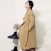 Handu Yishe 2018 Phụ nữ Hàn Quốc mùa đông kiểu mới dài phần len lông cừu hai mặt OY7639 Huân - Áo len lót đôi áo măng tô nữ dáng dài Áo len lót đôi