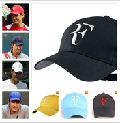2018 mới quần vợt vua Federer đặc biệt rượu vang đỏ mũ quần vợt RF mũ tennis Lai