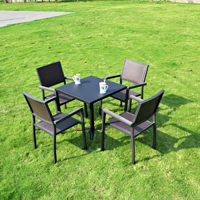 Столы на открытом воздухе и стул Комбинированные виноградные стулья Пяти -купюрные стул стул на стол, корт на балконе отдых на открытых столах и стульях