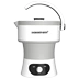 De Bell D2 có thể gập lại ấm đun nước điện nhỏ nhà nhỏ ký túc xá du lịch cầm tay ấm đun nước tự động - ấm đun nước điện ấm đun nước điện