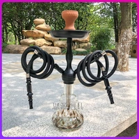 Один набор двойных горшков с красной грязевой горшкой