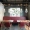 Nordic Lounge Bar cafe boong sofa mạng tùy chỉnh đơn giản đôi màu đỏ câu lạc bộ sách sofa nhà hàng món tráng miệng - Ghế sô pha