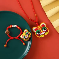 Ожерелье для головы тигра+браслет b