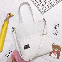 Белый три кармана с одним плечом