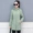 Áo khoác mỏng chống mưa cho phụ nữ dài phần Phiên bản Hàn Quốc của áo khoác mỏng cho mẹ. - Bông áo khoác lông vũ dáng dài nữ