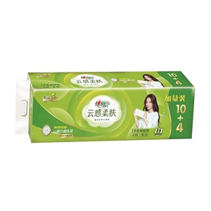 Xinxiangyin Yunsen рулонная бумага без стержня, благоприятная для кожи, 120 г * 14 рулонов в упаковке