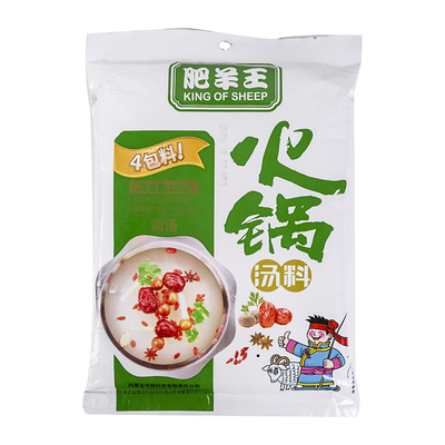 Feiyangwang Hotpot Soup Ингредиенты (прозрачный суп) 220 г/сумка