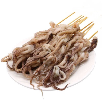 Pinxu Squid Beard Beard Skewers 5 шампуры/коробка (30G-35G/шампуры)