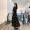 Váy size lớn cho nữ béo che bụng mm 2019 hè mới Hàn Quốc tùy chỉnh vải dài 200 kg - Váy dài