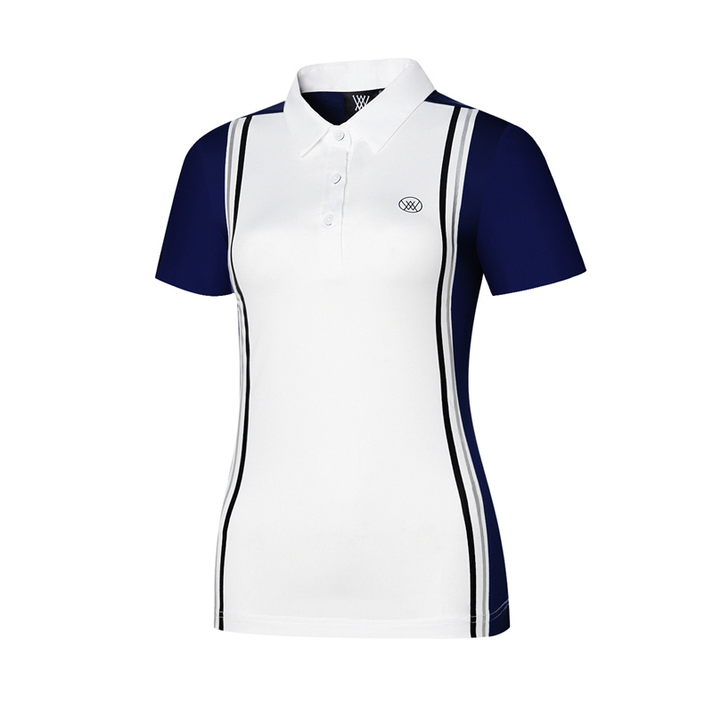 Sapphire Bluegolf female Short sleeve T-shirt new pattern ventilation Quick drying female clothing elastic force Self cultivation Show thin jacket GOLF Jersey