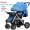 Xe đẩy em bé hai chiều có thể ngồi và có thể đảo ngược kích thước Xe đẩy em bé bốn bánh giảm xóc gấp xe đẩy di động - Xe đẩy / Đi bộ