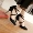 Dép cao gót nữ 2017 mới công chúa hoang dã gợi cảm đẹp với phiên bản Hàn Quốc mũi nhọn đơn giản màu đen thủy triều sandal nữ hàn quốc