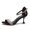 Mùa hè 2018 mới đơn giản, giày cao gót nữ đa năng với mèo đen stiletto với khóa từ dép hở ngón sandal nữ đế cao
