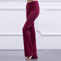 Женская форма микро -тематические штаны Jujube красный