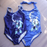 Đồ bơi hai mảnh màu xanh cho bé gái - Đồ bơi trẻ em