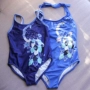 Đồ bơi hai mảnh màu xanh cho bé gái - Đồ bơi trẻ em áo bơi trẻ em