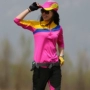Ngoài trời mùa hè mới của phụ nữ Hàn Quốc phiên bản của nhanh chóng làm khô dài tay T-Shirt đứng cổ áo quần áo thể thao giản dị quần áo thoáng khí và khô nhanh tops áo gió nam 2020