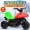 Bọ cánh cứng trẻ em xe điện ba bánh trẻ em nam nữ có thể ngồi xe đẩy đồ chơi xe em bé sạc chai xe - Con lăn trượt patinet / trẻ em