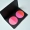 Bảng màu má hồng chuyên nghiệp sửa chữa kép, phấn má màu sửa chữa kép, phấn highlight tạo bóng mũi phấn bóng bóng 4 màu phấn cam 2 màu - Blush / Cochineal