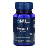 Spot American Life Extension Melatonin Melatonin, чтобы способствовать сону 300 мкг 100 капсул