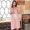 Phim hoạt hình mùa hè váy ngủ nữ mùa hè đô thị ngắn tay cotton dịch vụ nhà phiên bản Hàn Quốc của vẻ đẹp ngọt ngào và đáng yêu bên ngoài mặc đồ ngủ - Đêm đầm