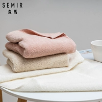 Semir, хлопковое полотенце, хлопковые мягкие влажные салфетки для умывания подходит для мужчин и женщин, увеличенная толщина