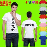 Хлопковая футболка с коротким рукавом для работы, делается под заказ, с печатью вашего логотипа