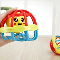 Mới 1-8 bộ đồ chơi trẻ em reether 0-12 tháng leng keng bóng nhựa mềm bóng trẻ em câu đố - Đồ chơi nhạc cụ cho trẻ em bộ trống cho bé