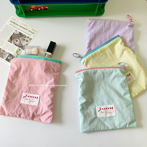 Тонкая сумка для хранения, брендовая портативная косметичка, сумка-органайзер, кошелек