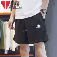 Adidas, летние трикотажные шорты, комфортные дышащие штаны для отдыха для тренировок