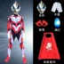 Halloween Trẻ Em Trang Phục Bé Trai Siêu Anh Hùng Trình Diễn Quần Áo Ultraman Jumpsuit Bộ Đồ Bé Trai 