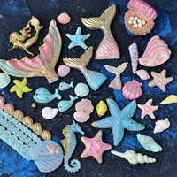 Морской коралловый акриловый фондан, силиконовая форма, 2019, новая коллекция, морская звезда