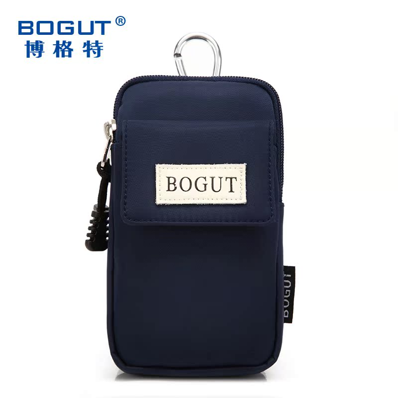 bogut/borg roi-5. 5 pouces téléphone portable sac de vêtements pour hommes ceinture taille sac multifonctionnel occasionnels sac mini petit accrochage pack
