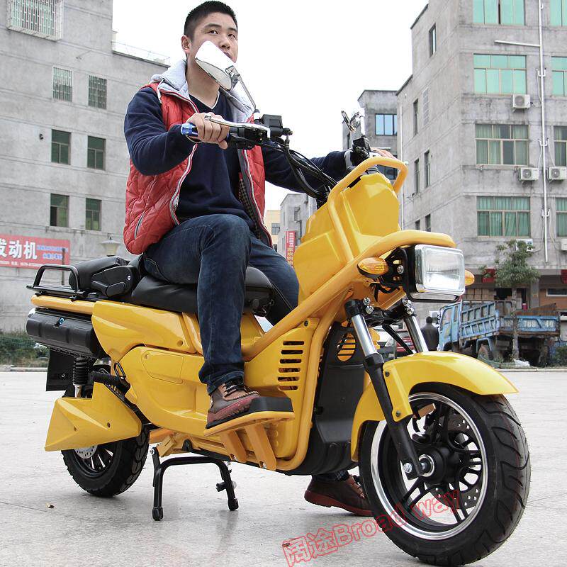 大金刚电动车72v2000w大功率电瓶车跑车前后碟刹电动踏板车摩托车