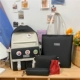 Черный комплект, подвеска, с медвежатами
