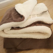 hộ gia đình nhỏ nhiệt chăn mền nữ ký túc xá dì da lộn thường chăn trên giường sinh viên nhân viên văn phòng mùa đông lông - Ném / Chăn