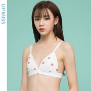 Mùa hè mới bộ bikini tam giác tách áo ngực mịn không có dấu vết không có vòng thép ngực nhỏ là mỏng và thoải mái đồ lót sexy nhỏ