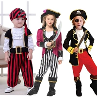 google halloween 2021 Halloween trẻ em trang phục bé trai cosplay nhập vai trang phục mẫu giáo Jack Thuyền Trưởng Cướp Biển phù hợp với halloween phù thủy