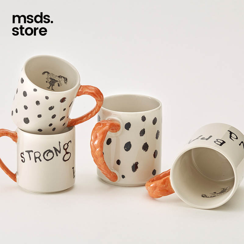 瑞典Design House Stockholm长袜子皮皮咖啡马克杯子纪念款林格伦淘宝网