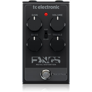 TC Electronic FANGS METAL DISTORTION ギターペダルエフェクトディストーション