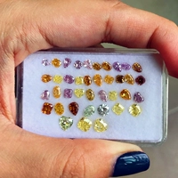 Натуральный голубой бриллиант, бриллиантовый драгоценный камень, алмаз, кольцо, ожерелье, подвеска, с сертификатом GIA, 18 карат, сделано на заказ